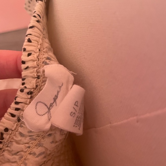 BOGO Japna Polka Dot Ruffle Sleeve Top - Picture 4 of 4